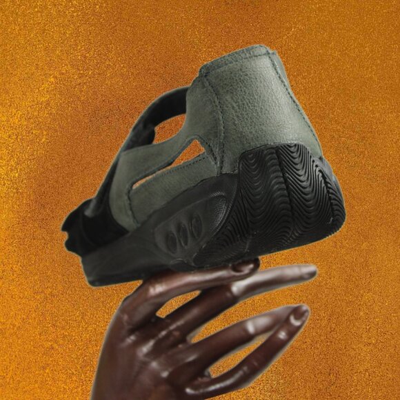 Therafit Lola Black Grey Plantar Fasciitis Friendly Sandal, Size 39 (8.5… - Picture 5 of 11